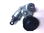 Image of Accessory Drive Belt Tensioner Assembly image for your 1995 Hyundai Elantra   